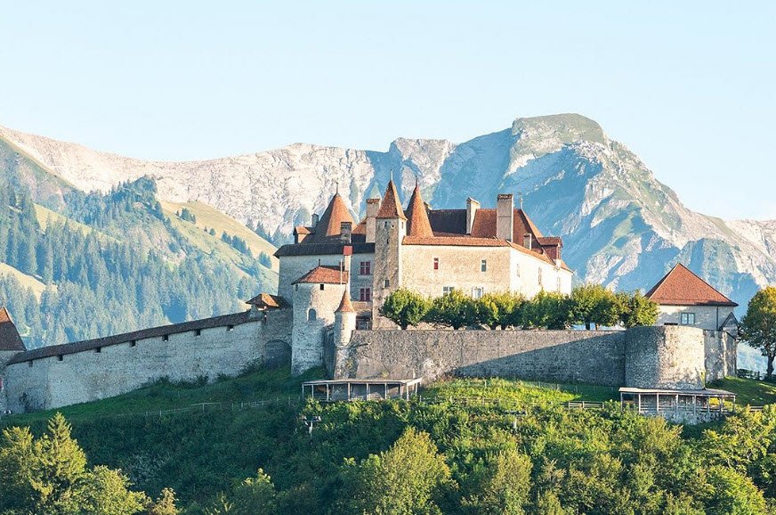 Guévaux Castle, Switzerland, Switzerland